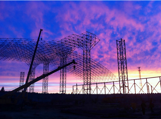 峨眉山网架工程结构